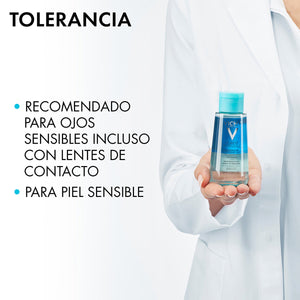 Vichy - Pureté Thermale, Desmaquillante Bifasico, Piel Sensible - 100 ml.