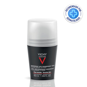 Vichy - Homme Desodorante anti-transpirante Regulacion intensa  72 hrs - 50 ml.