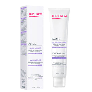 Topicrem - Calm+ Fluido Calmante - 40 ml - Crema Facial.