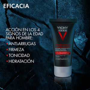 Vichy - Homme Structure Force Hidratante Para Piel Sensible - 50 ml.