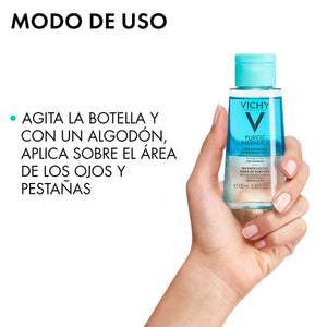 Vichy - Pureté Thermale, Desmaquillante Bifasico, Piel Sensible - 100 ml.