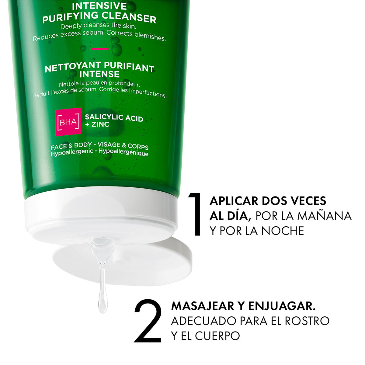 Vichy - Normaderm Phyto-A Gel Cleanser - 200 ml.