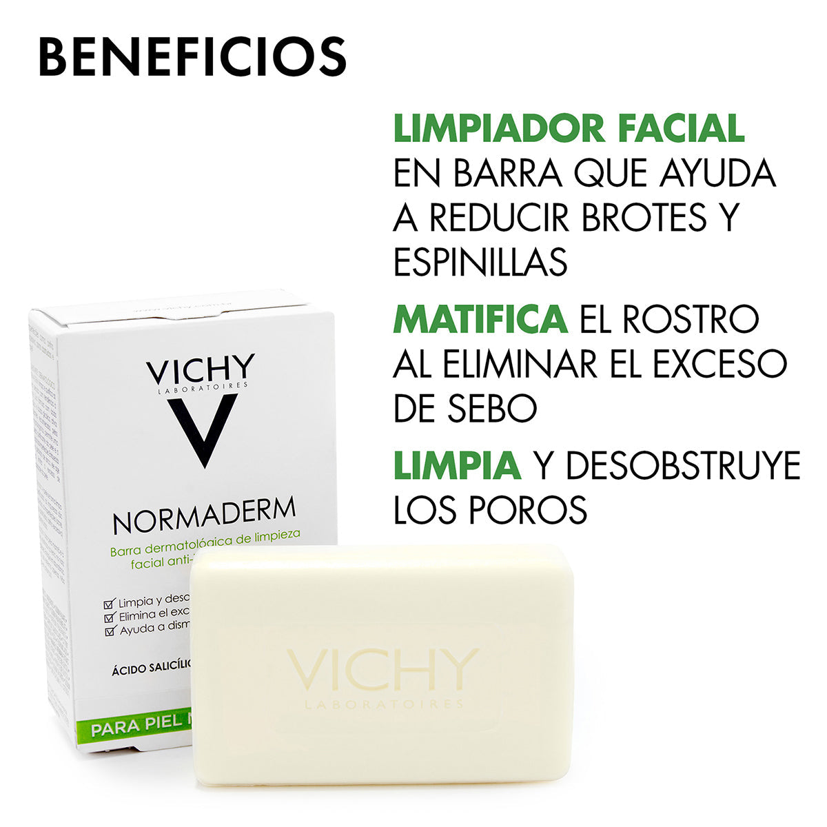 Vichy - Normaderm Barra - 70 gr.