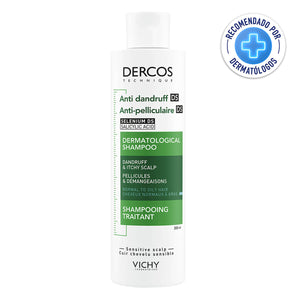 Vichy - Dercos Shampoo Anti-Caspa Grasa – 200 ml.