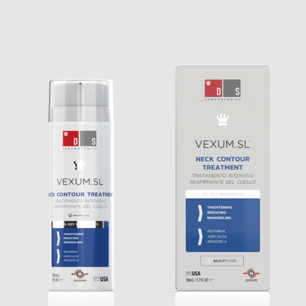 DS Labs – Vexum.SL Tratamiento Intensivo Reafirmante del Cuello – 50 ml.