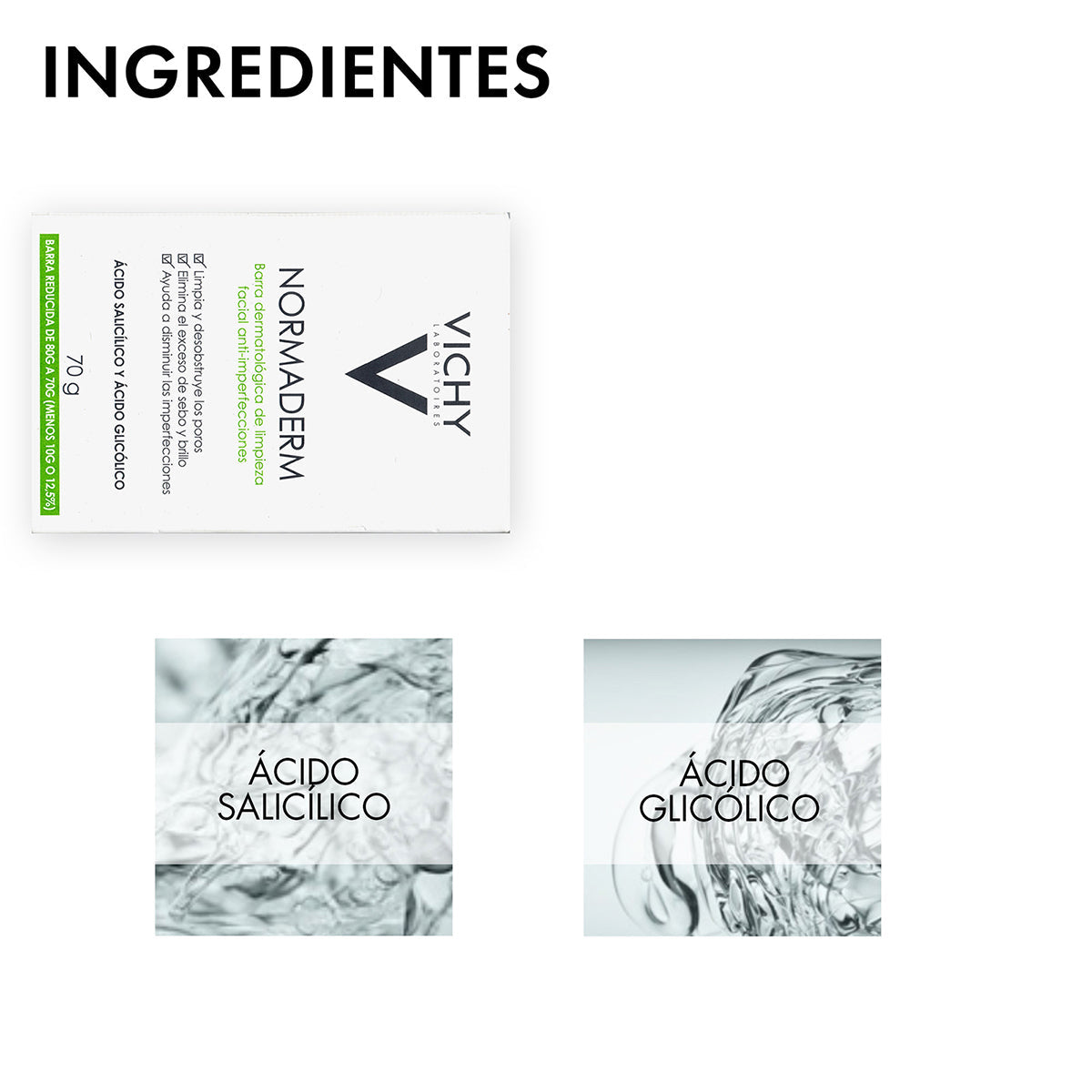 Vichy - Normaderm Barra - 70 gr.