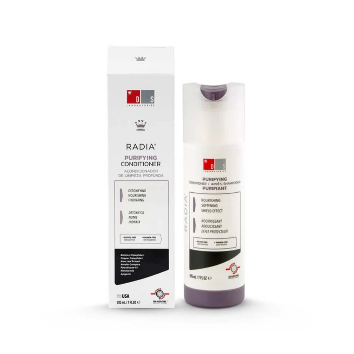DS Labs – Radia Acondicionador Limpieza Profunda – 205 ml.