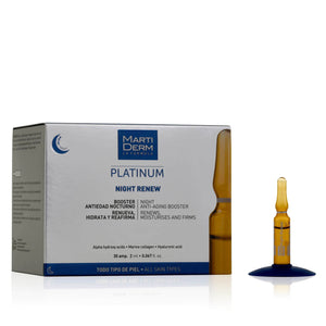 Martiderm - Platinum Night Renew - 30 ampolletas