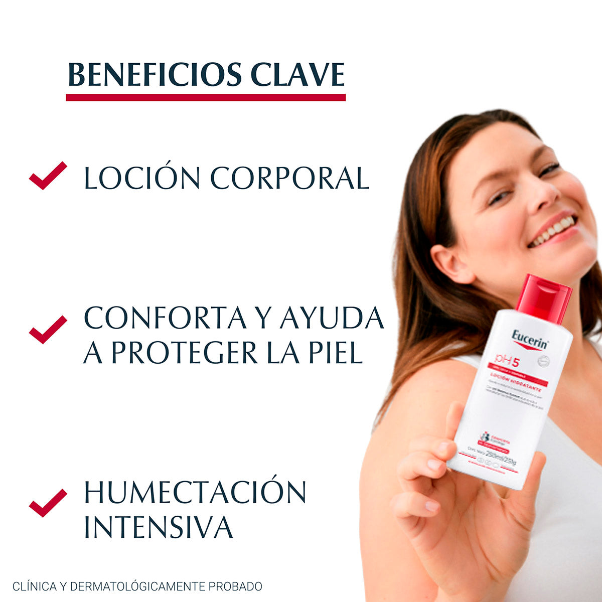 Eucerin - pH5 Loción Corporal Hidratante Piel Seca Y Sensible - 250ml