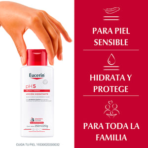 Eucerin - pH5 Loción Corporal Hidratante Piel Seca Y Sensible - 250ml