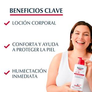 Eucerin - pH5 Loción Corporal Hidratante Piel Seca y Sensible - 400 ml.