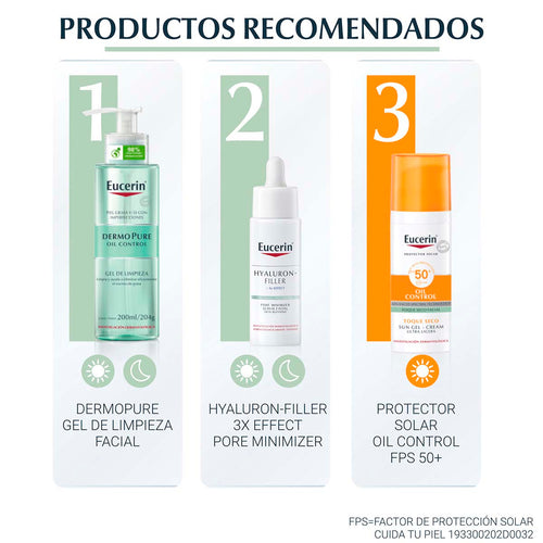 Eucerin - Hyaluron Filler Pore Minimizer Skin Refiner Serum Facial Antiarrugas – 30 ml.