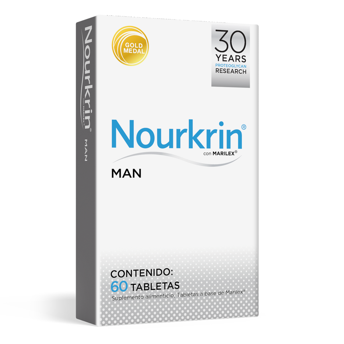 Nourkrin Man - Caja con 60 Tabletas.