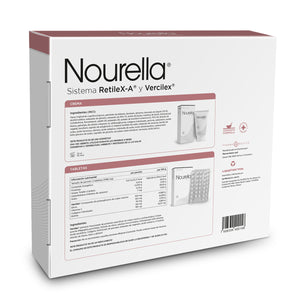 Nourella Kit Tabletas + Crema facial - 1 caja c/30 Tabletas + 1 tubo con 30 ml.