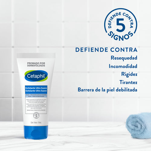 Cetaphil - Exfoliante Facial Ultra Suave – 178 ml.
