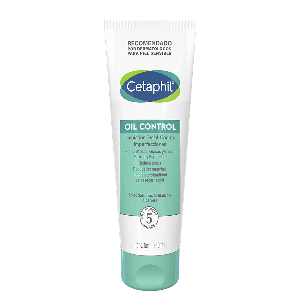 Cetaphil - Oil Control Limpiador Facial Control Imperfecciones – 250 ml.