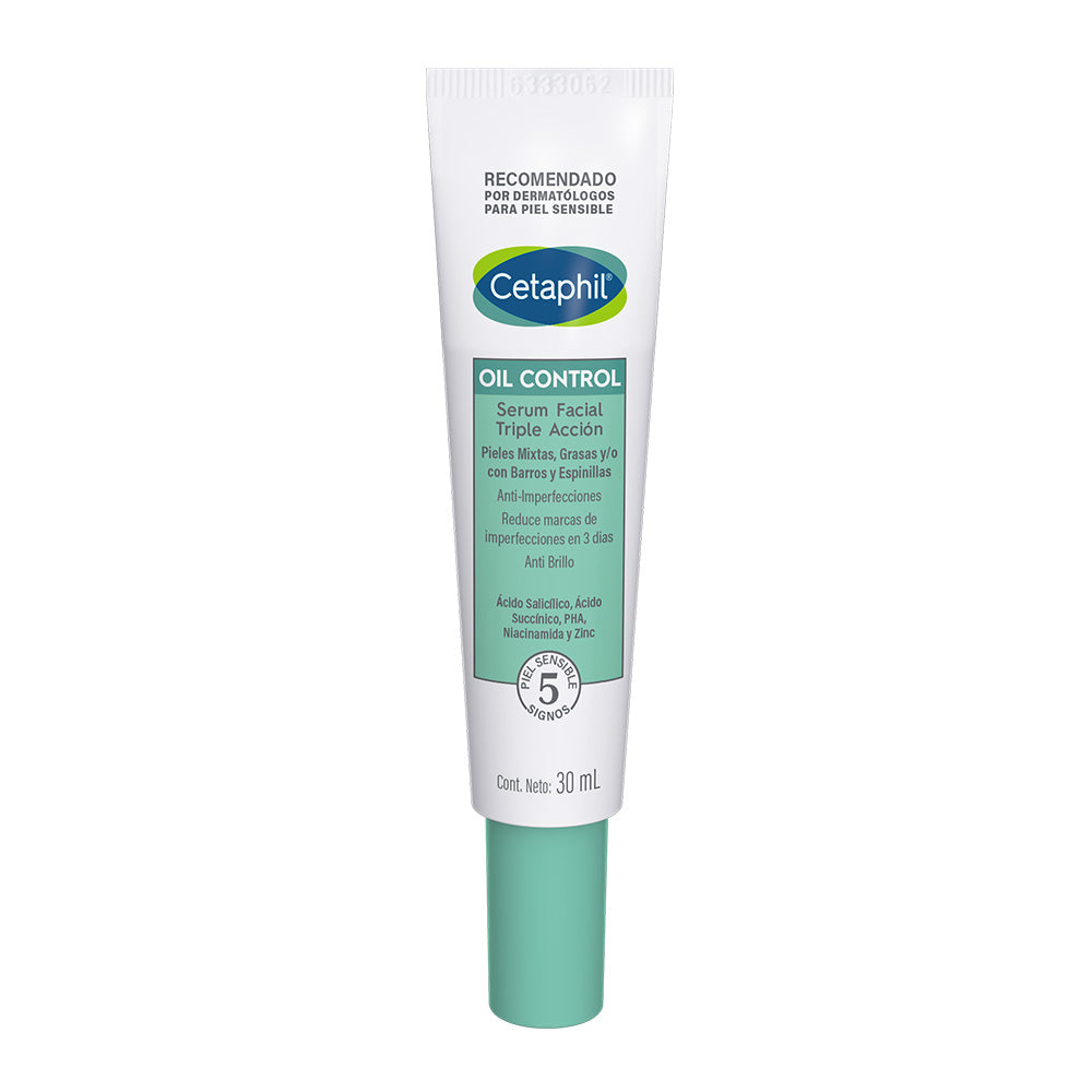 Cetaphil - Oil Control Serum Facial Triple Acción – 30 ml.