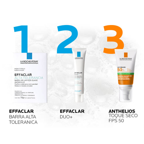 La Roche Posay - Effaclar Jabón en barra Alta Tolerancia - 70 gr.
