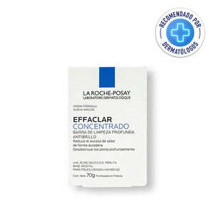 La Roche Posay - Effaclar Jabón de Limpieza Facial en Barra – 70 g.