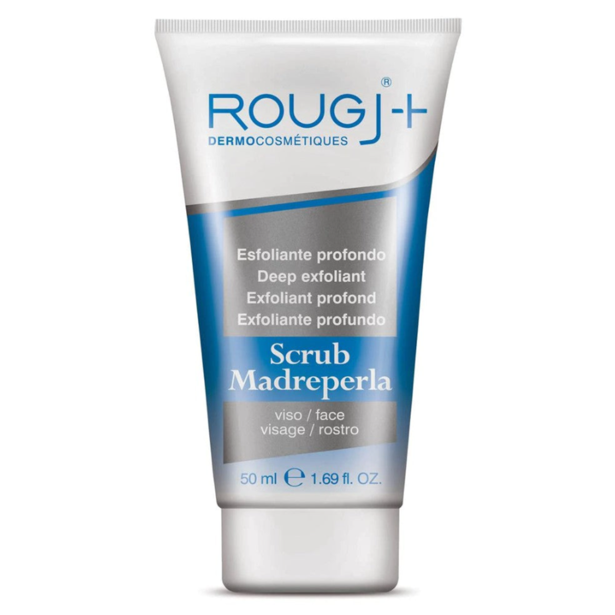 Rougj+ - Scrub Madreperla Exfoliante Profundo Facial – 50 ml.