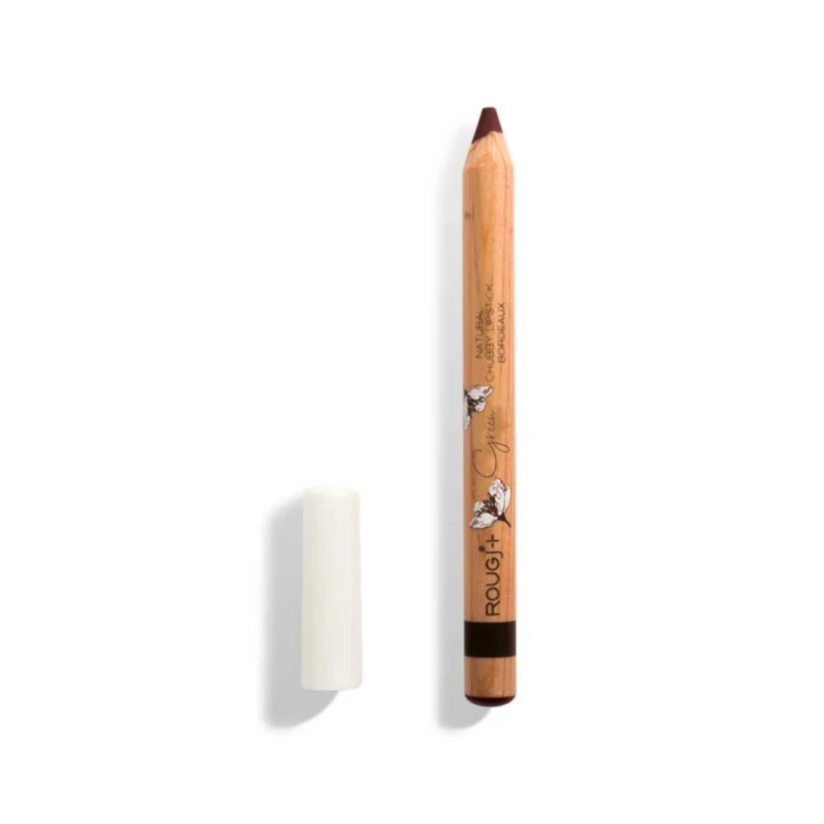 Rougj+ - Green Lápiz Labial Bordeaux – 3 g.