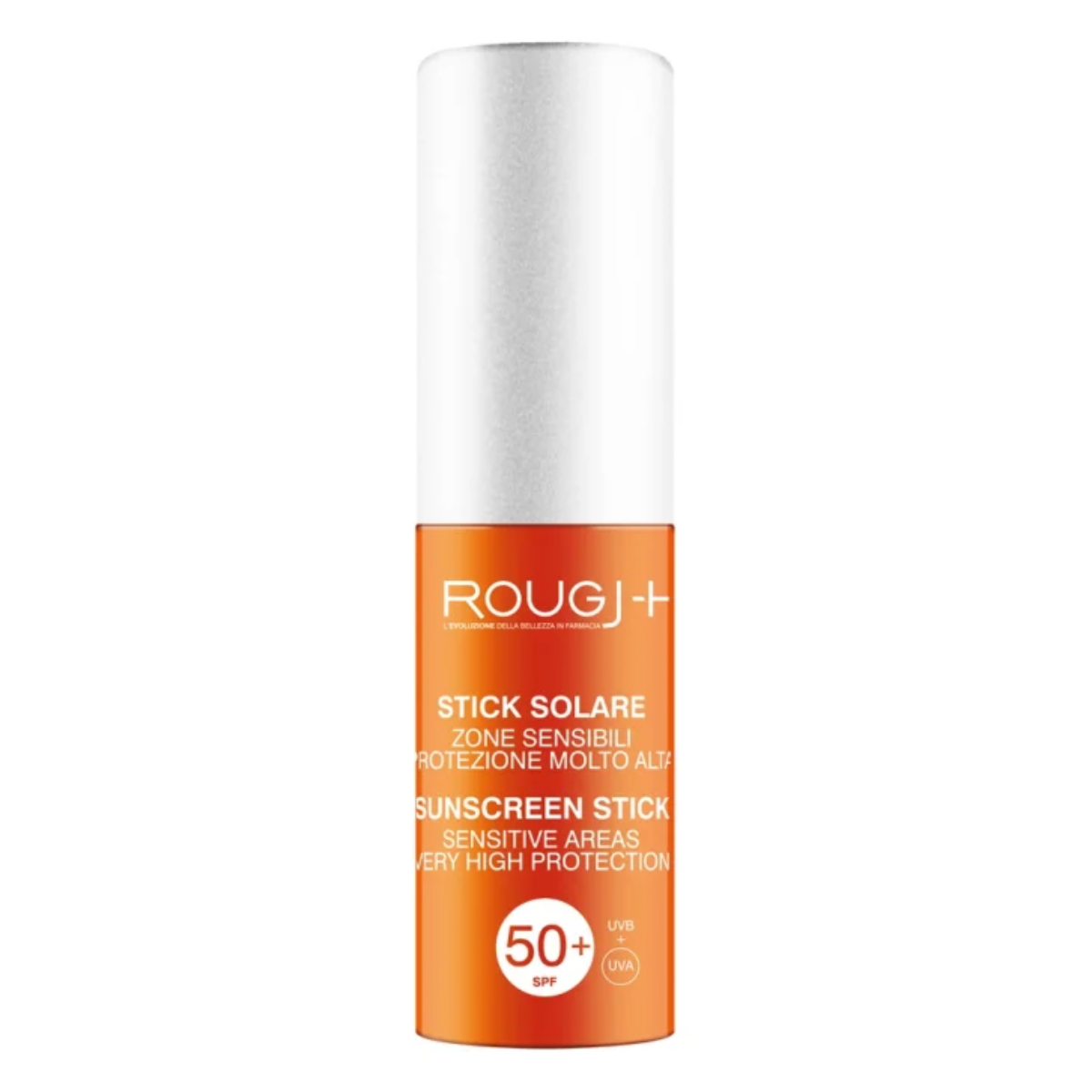 Rougj+ - Solare Stick SPF50+ Zonas Sensibles - 10 ml.