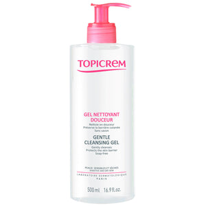 Topicrem - Gel Limpiador Piel Sensible Suave - 500 ml.