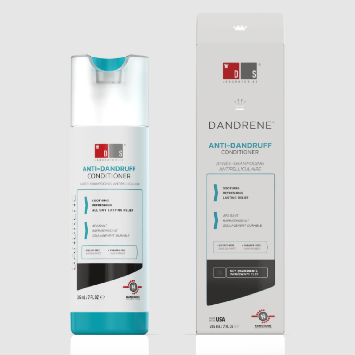 DS Labs – Dandrene Acondicionador Anticaspa – 205 ml.