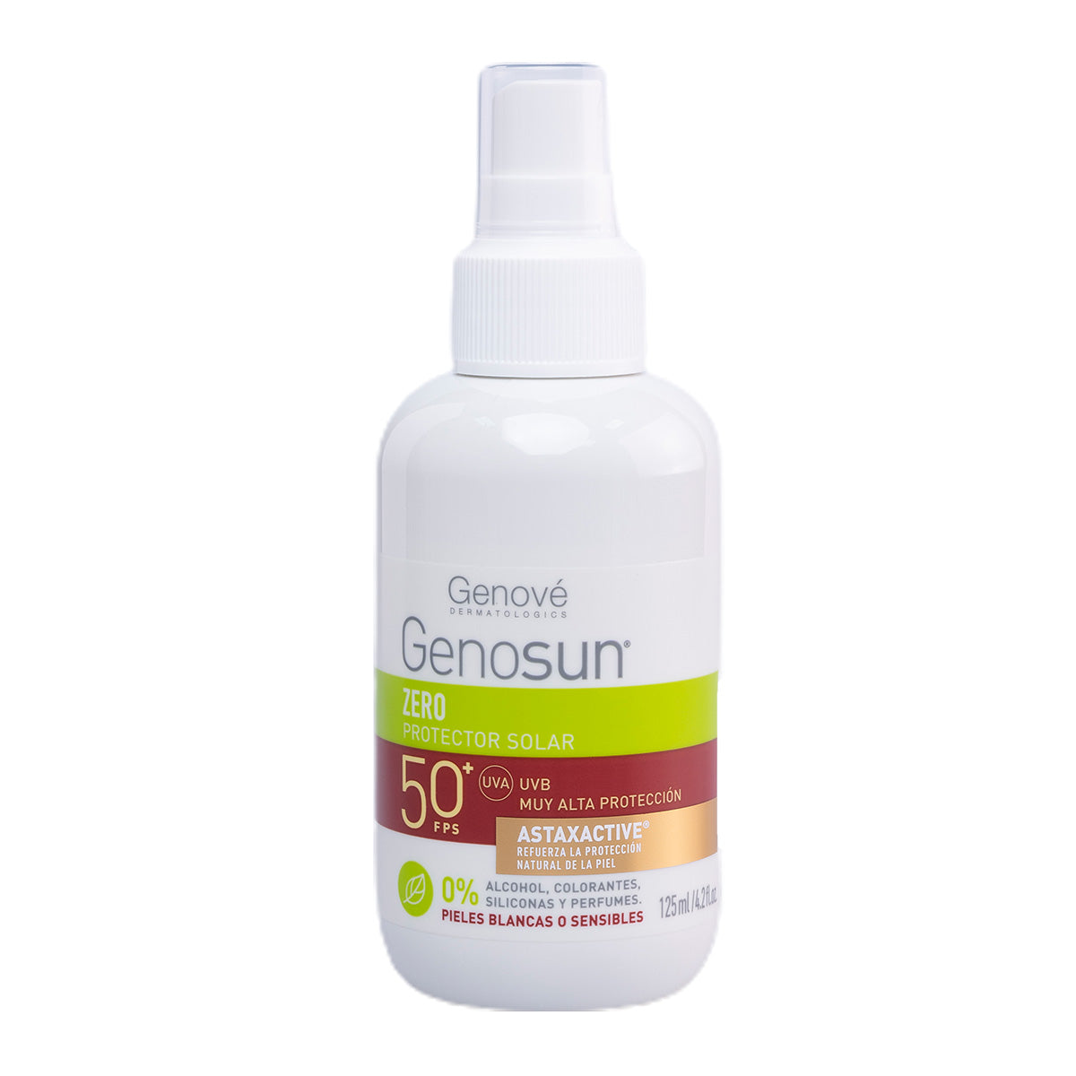 Genové - Genosun Zero Protector Solar Spray FPS 50+ - 125 ml.