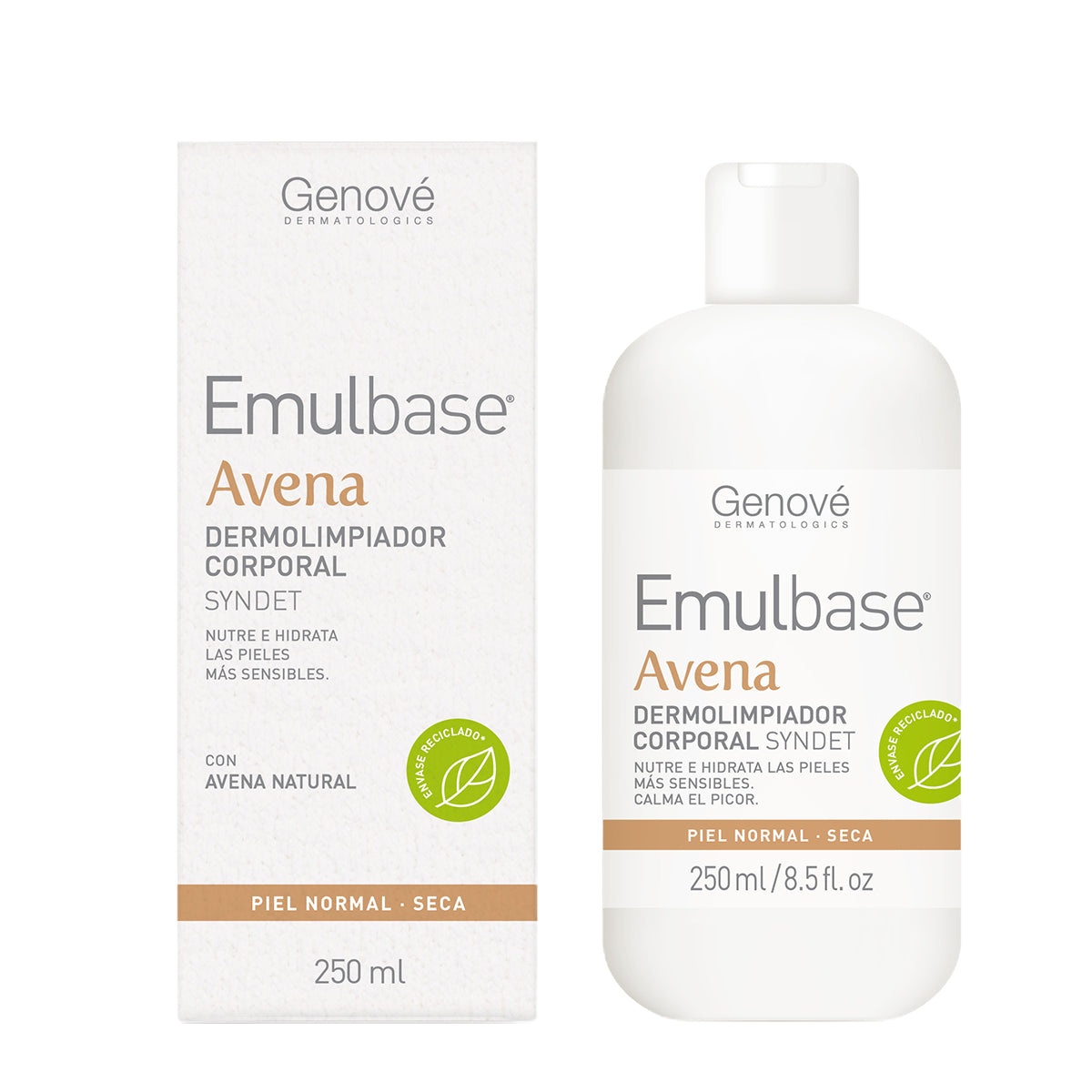 GENOVE EMULBASE AVENA CLEANSER   | 250 MLS
