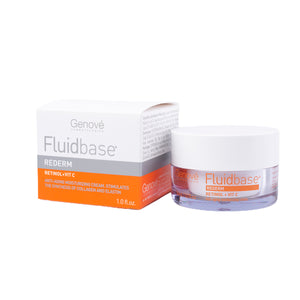 Genové - Fluidbase Rederm Retinol + Vitamina C Crema Facial – 30 ml.