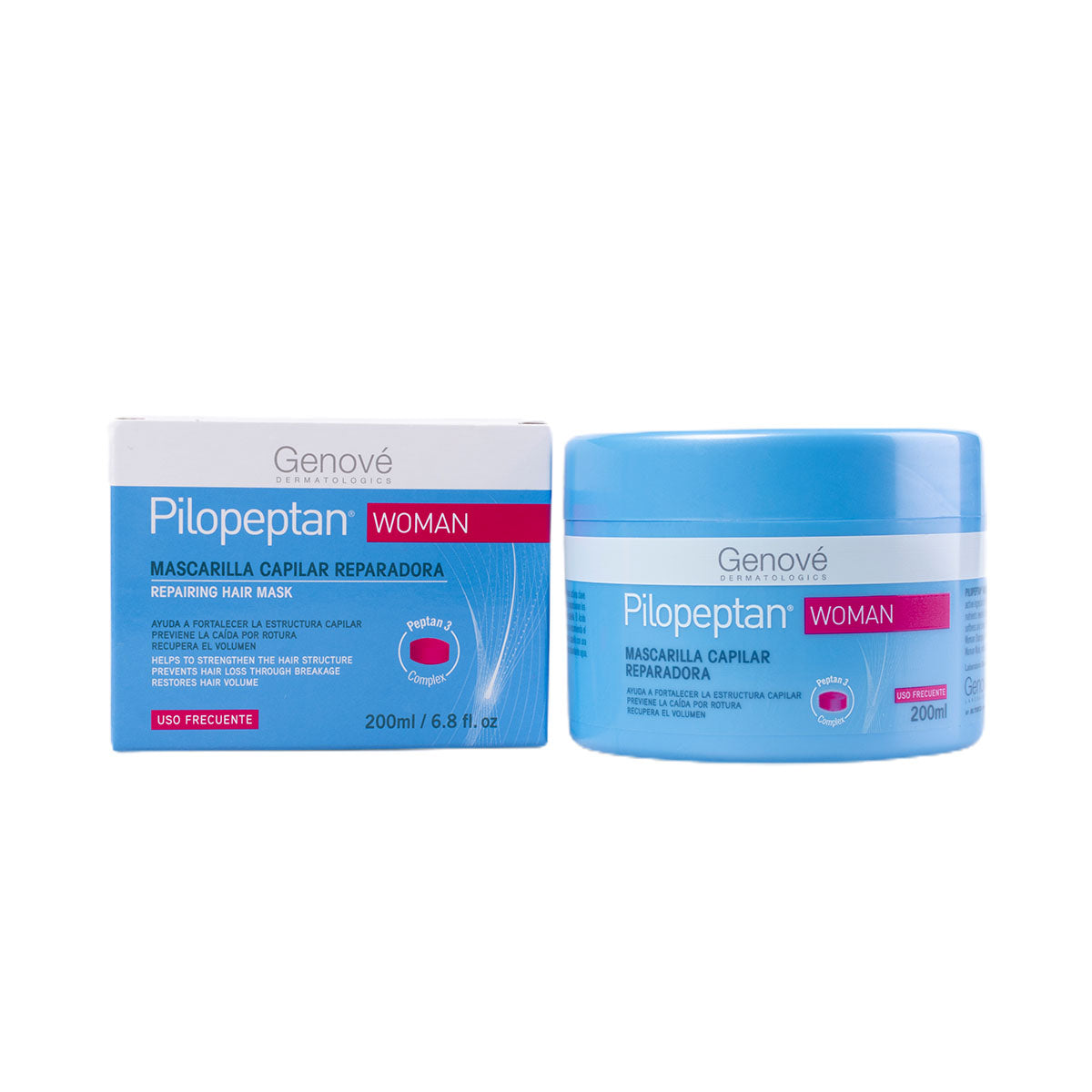 Genové - Pilopeptan Woman Mascarilla Capilar Acondicionadora - 250 ml.