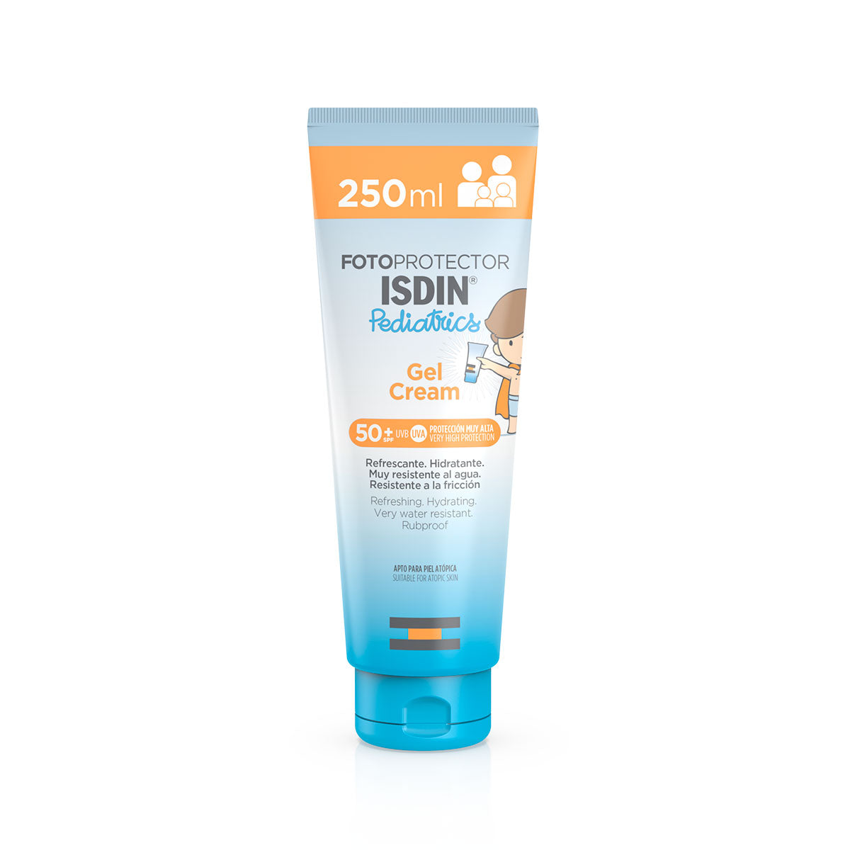 Isdin - Fotoprotector Gel Crema Pediátrico 50+ - 250 ml.