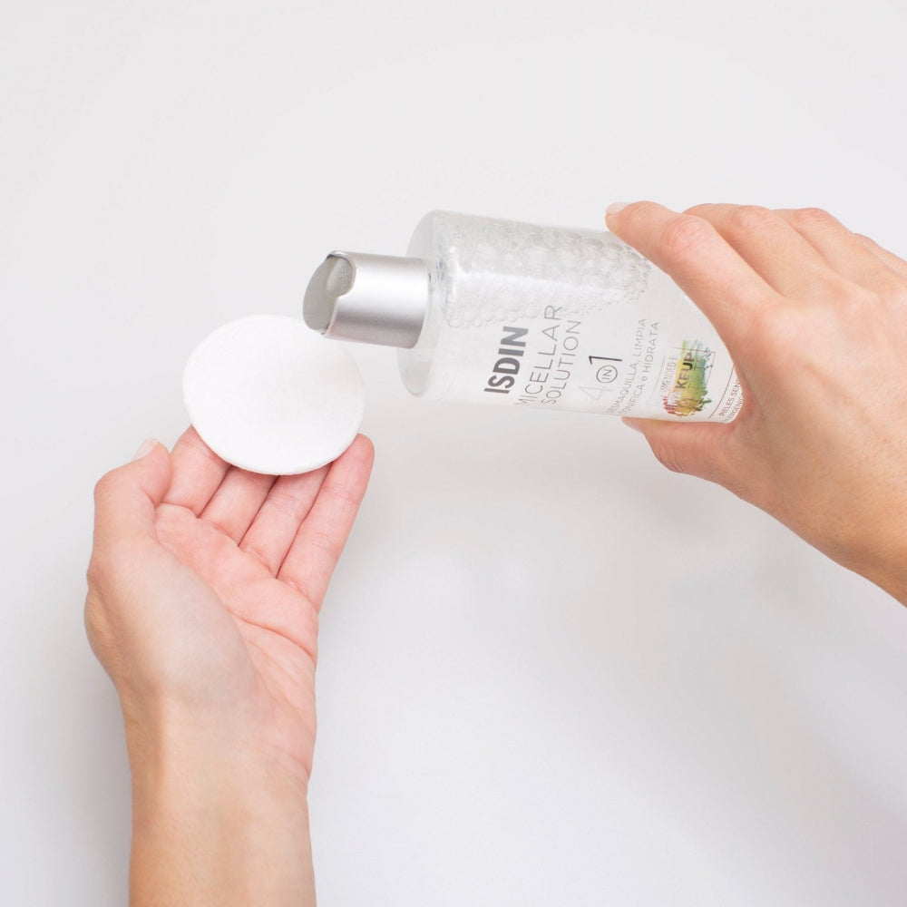 Isdin – Solución Micelar, Limpieza Facial Hidratante – 400 ml.