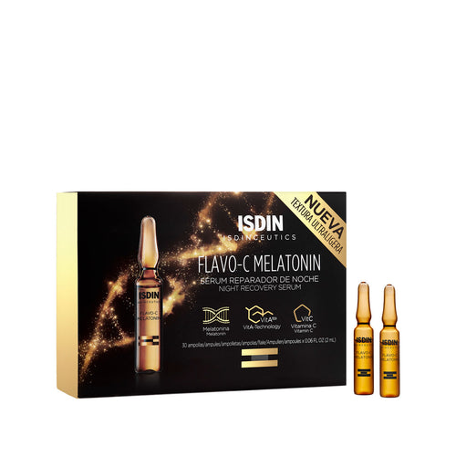 Isdin - Isdinceutics Flavo-C Melatonin – 10 amp – 2 ml c/u.