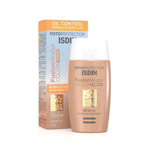 Isdin – Fotoprotector Fusion Water Color Medio SPF 50 - 50 ml.