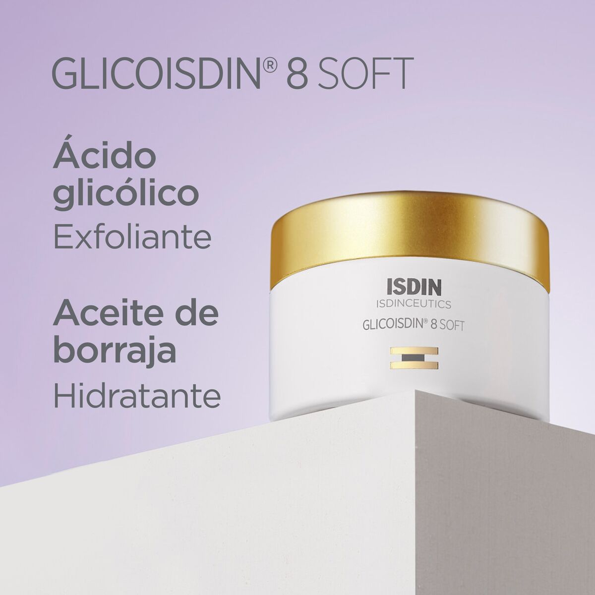 Isdin - Glicoisdin 8 % Crema facial antiedad – 50 ml.