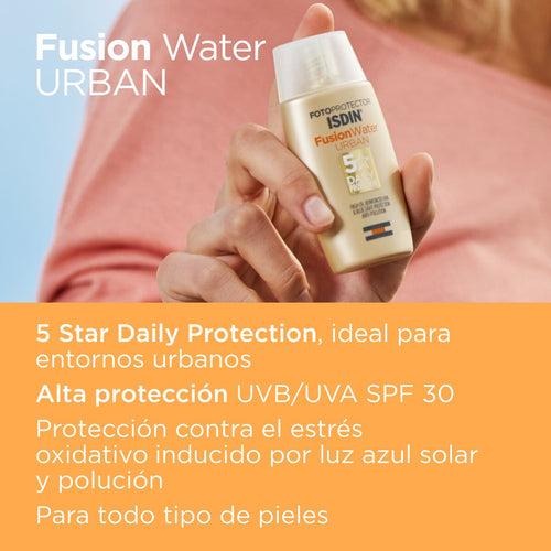 Isdin - Fotoprotector Fusion Water Urban SPF 30 - 50 ml.