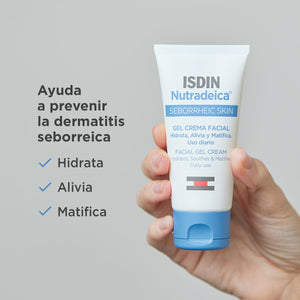 Isdin - Nutradeica Gel-Crema Facial Piel Seborreica – 50 ml.