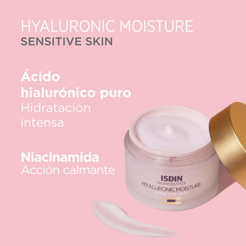 Isdin - Isdinceutics Hyaluronic Moisture Piel sensible – 50 g.