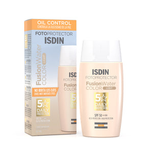 Isdin - Fotoprotector Fusion Water Color Light Spf 50 - 50 ml.