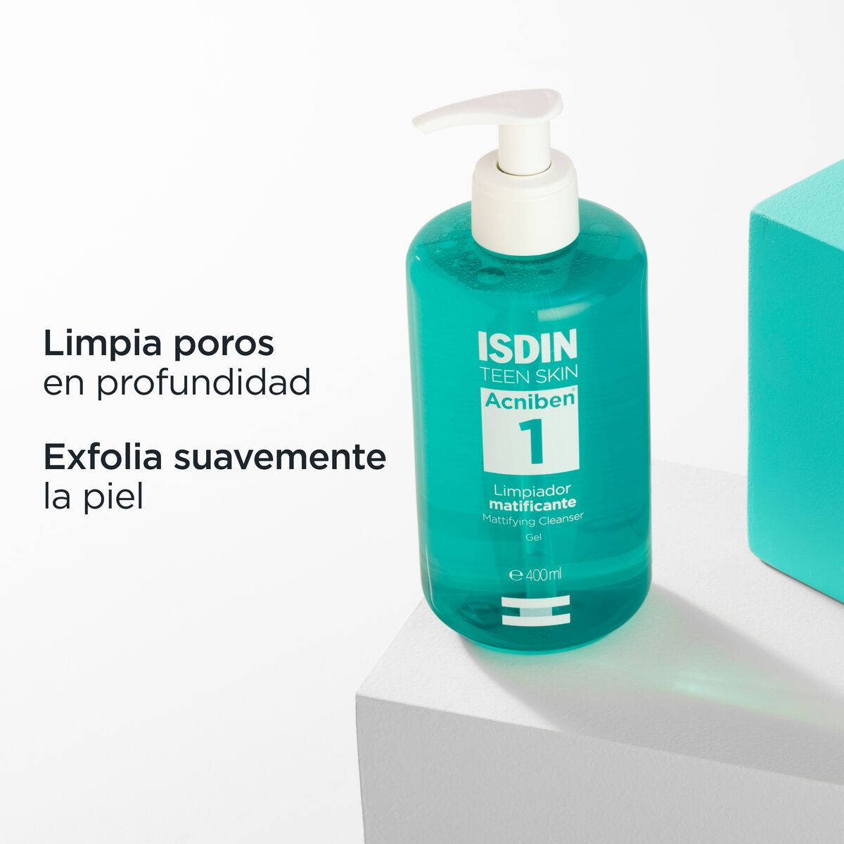 Isdin - Acniben Limpiador Matificante - 400 ml.