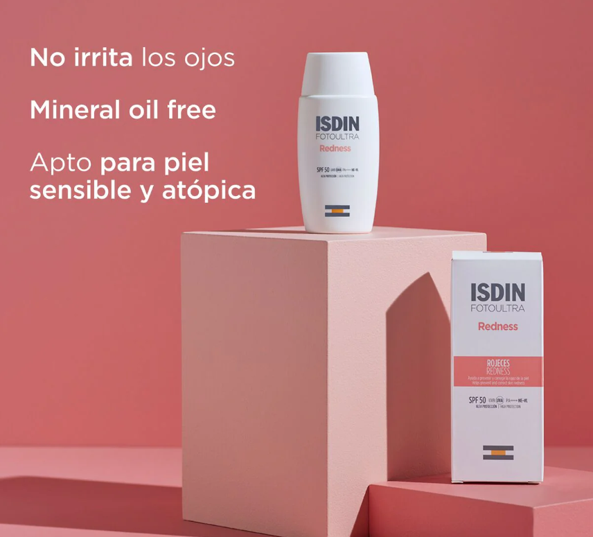 Isdin – Fotoultra Redness Protector Solar FPS50 – 50 ml.