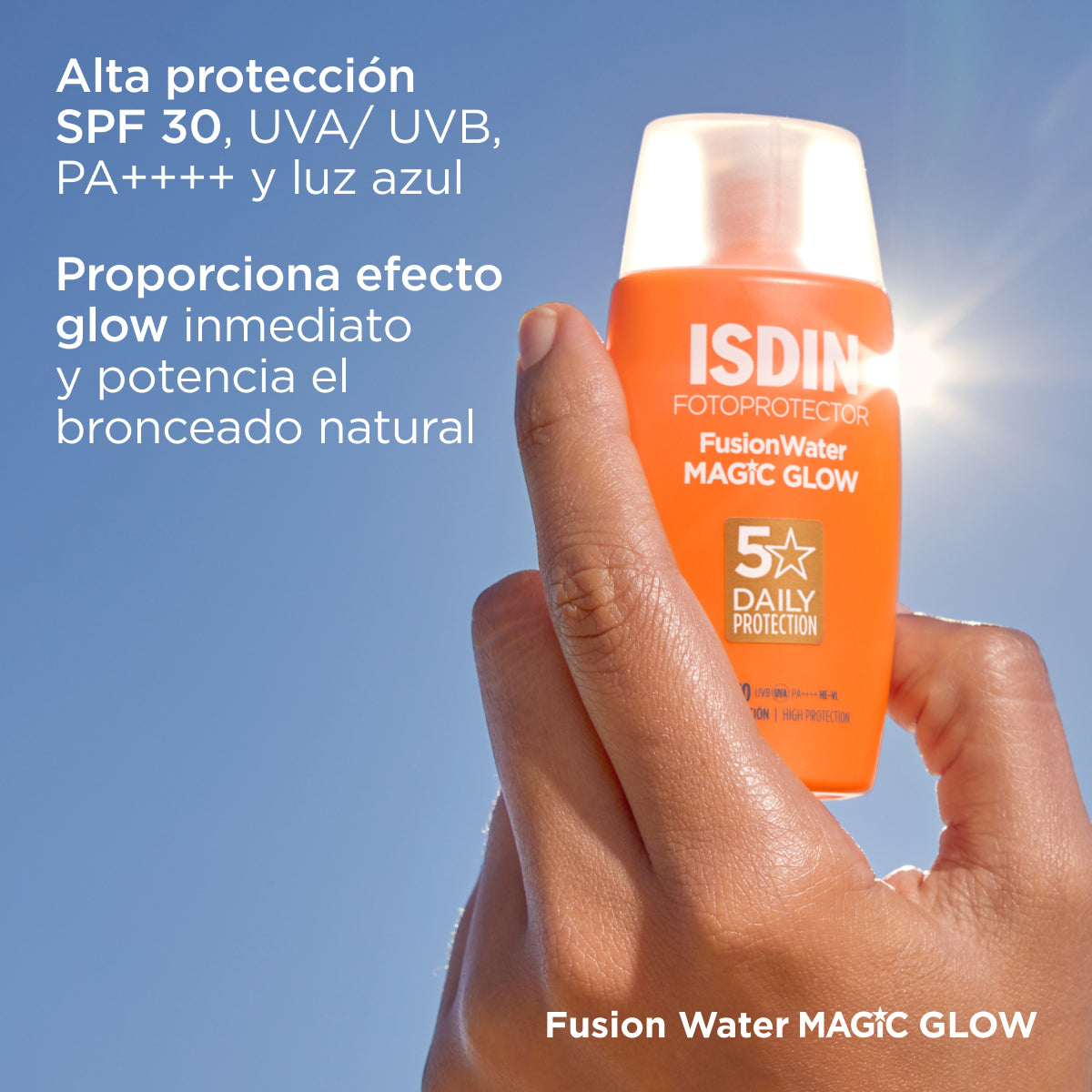 Isdin – Fusion Water Magic Glow SPF30 – 50 ml.