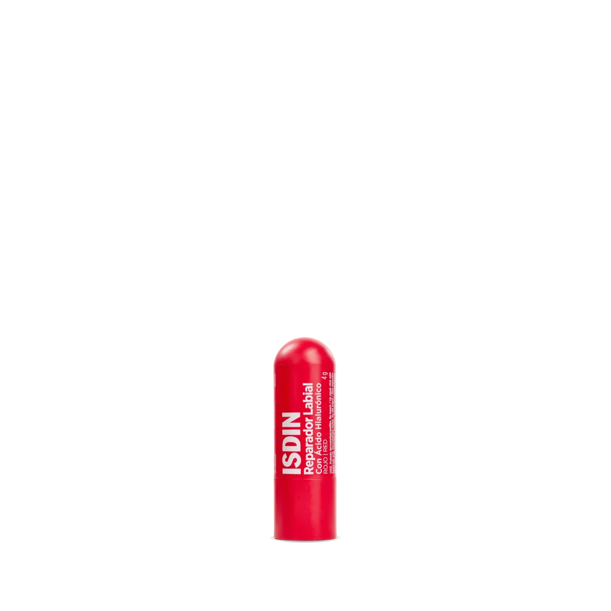 Isdin – Reparador Labial Rojo con Ácido Hialurónico – 4 g.