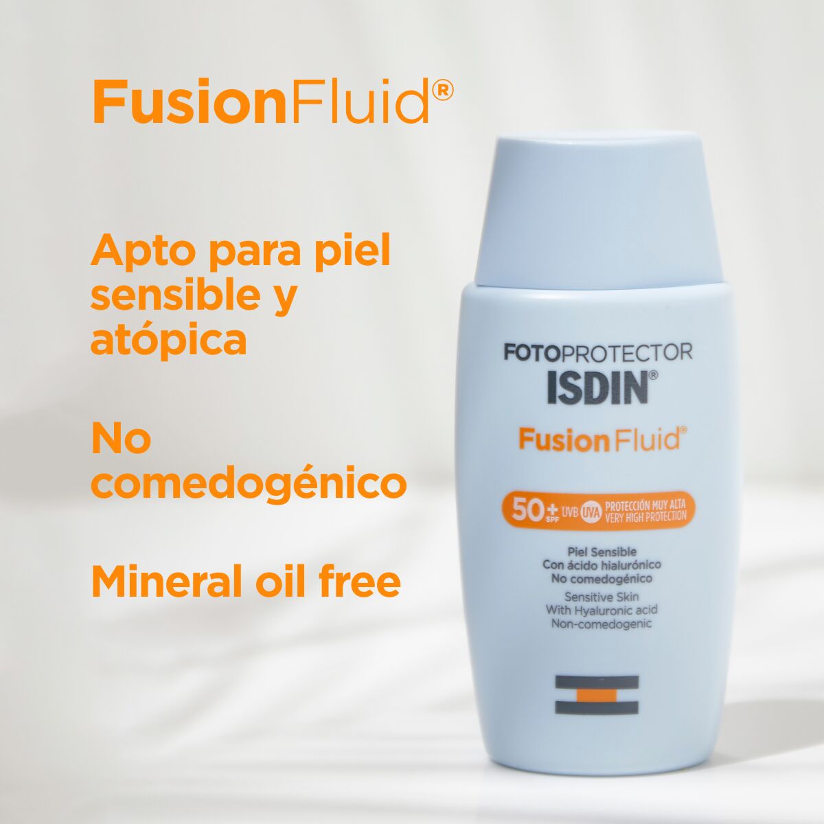 Isdin - Fotoprotector Fusion Fluid SPF 50+ - 50 ml.