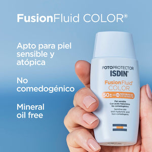 Isdin - Fotoprotector Fusion Fluid Color SPF50+ - 50 ml.