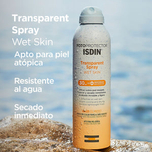 Isdin - Fotoprotector Transp. Spray Wet Skin 50+ Spray – 250 ml.