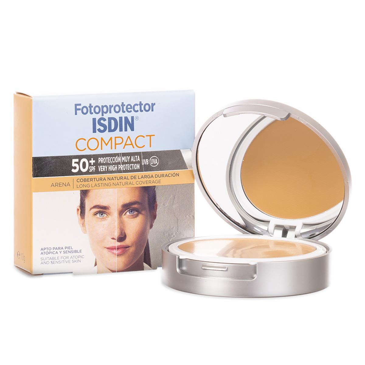 Isdin - Fotoprotector Compact Color Arena SPF 50+ - 10 g.
