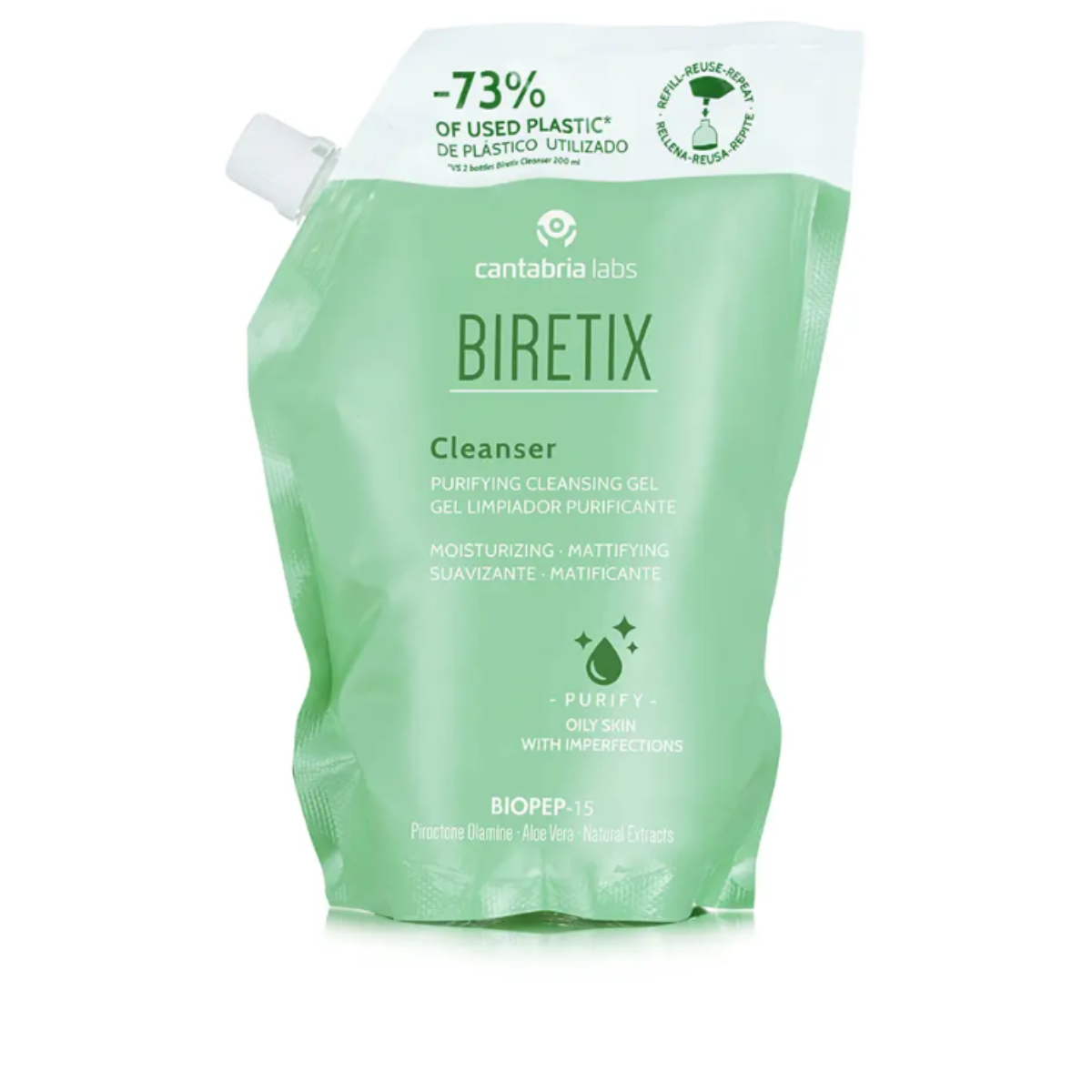 Cantabria labs - Biretix Cleanser Refill – 400 ml.